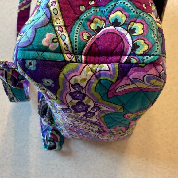 Vera Bradley Backpack EUC Purple Paisley Heather Pattern main image 11